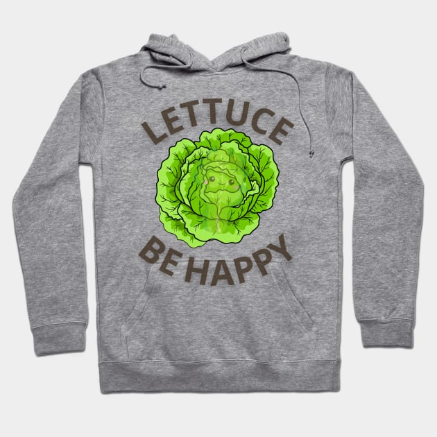 lettuce be happy,Lettuce Be Friends, sticker, vegan, vegetarian, funny vegan, eat plants, vegan joke, lettuce be friends, lettuce, friends, vegetarian sticker, vegetarian masks, vegetarian phone cases, leafy green Hoodie by abdouhab